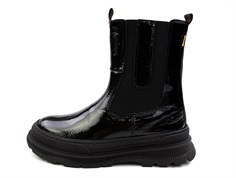 Bisgaard black patent winter boot Mila with TEX